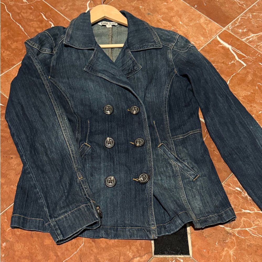CAbi Women's Denim Jacket Size M